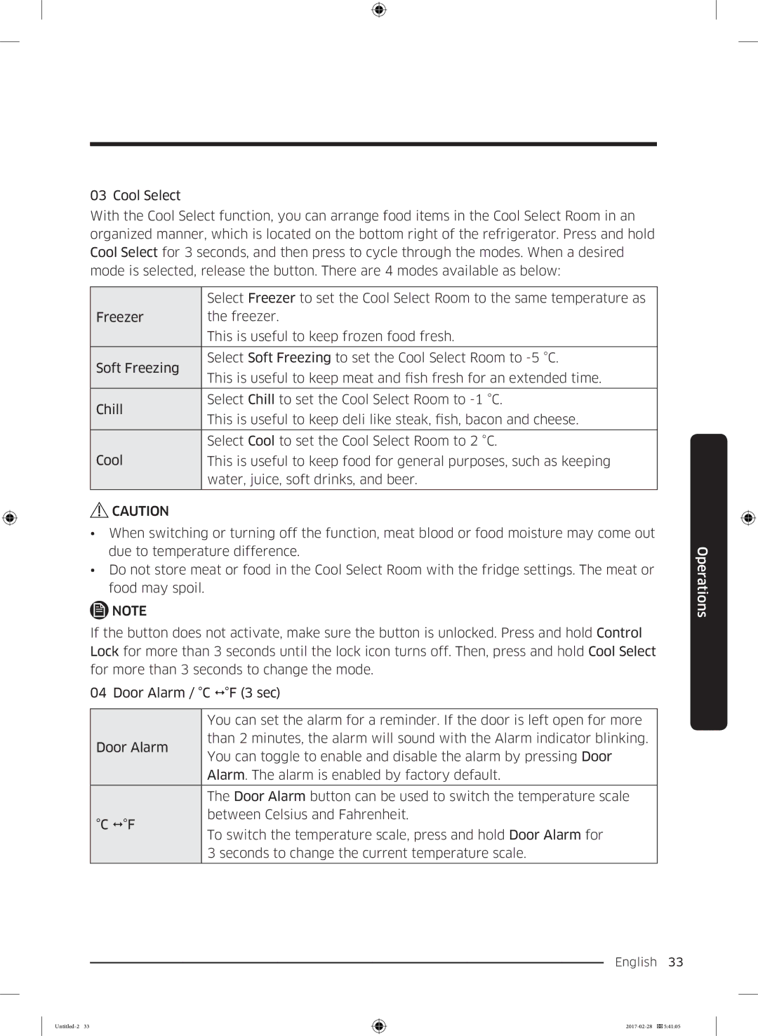 Samsung RF85K9002SR/ML manual English 33  